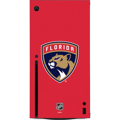 NHL Florida Panthers Logo Xbox Series X Console Skin