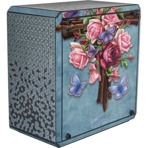 Brigid Ashwood Flower Cross Cooler Master MasterBox Q300L Mini Tower Skin