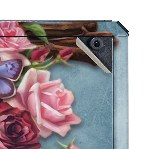 Brigid Ashwood Flower Cross Cooler Master MasterBox Q300L Mini Tower Skin