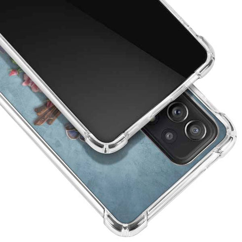 Brigid Ashwood Flower Cross Galaxy A52 5G Clear Case