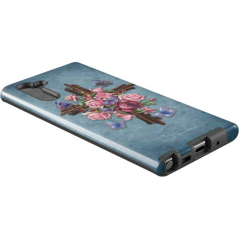 Brigid Ashwood Flower Cross Galaxy Note 10 Pro Case