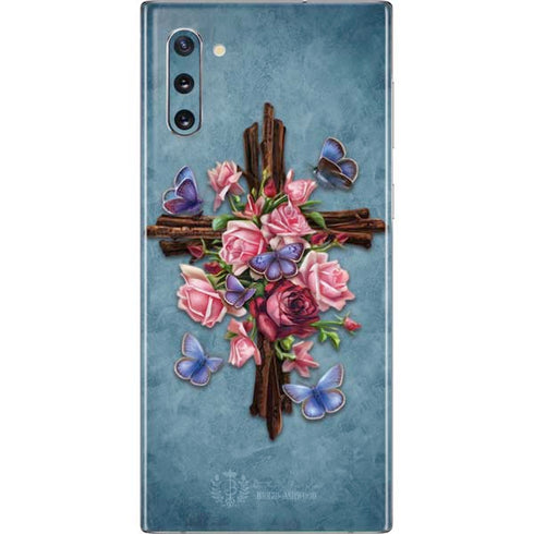 Brigid Ashwood Flower Cross Galaxy Note 10 Skin