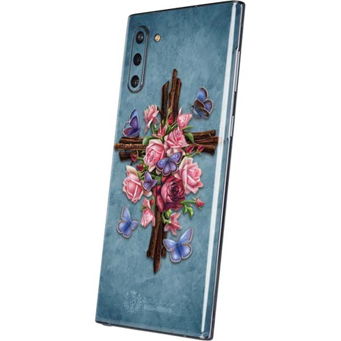 Brigid Ashwood Flower Cross Galaxy Note 10 Skin