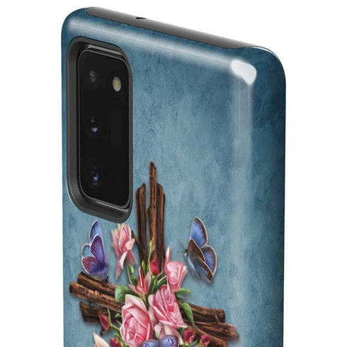 Brigid Ashwood Flower Cross Galaxy Note20 5G Pro Case