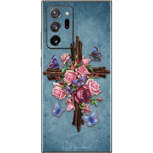 Brigid Ashwood Flower Cross Galaxy Note20 Ultra 5G Skin