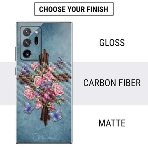 Brigid Ashwood Flower Cross Galaxy Note20 Ultra 5G Skin