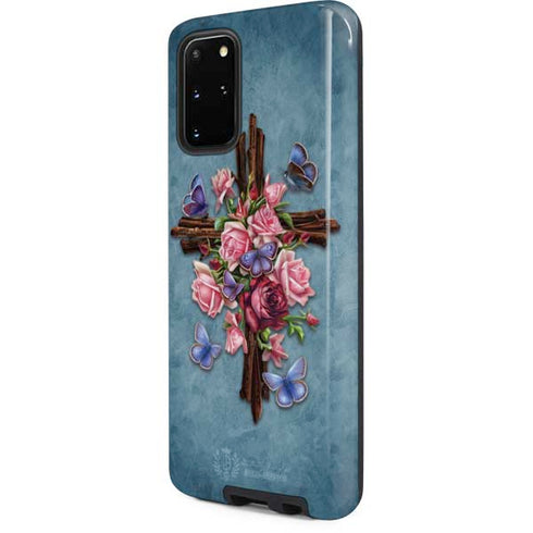 Brigid Ashwood Flower Cross Galaxy S20 Plus Pro Case
