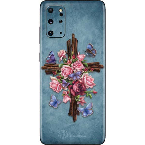 Brigid Ashwood Flower Cross Galaxy S20 Plus Skin