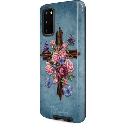 Brigid Ashwood Flower Cross Galaxy S20 Pro Case