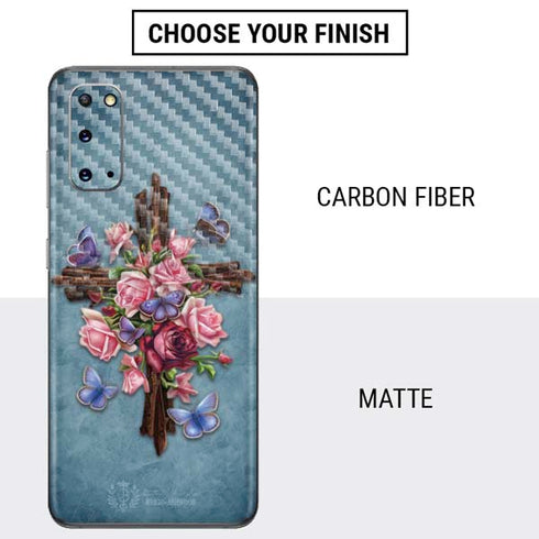 Brigid Ashwood Flower Cross Galaxy S20 Skin