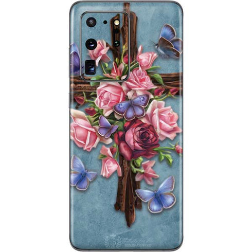 Brigid Ashwood Flower Cross Galaxy S20 Ultra 5G Skin