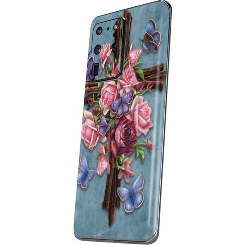 Brigid Ashwood Flower Cross Galaxy S20 Ultra 5G Skin