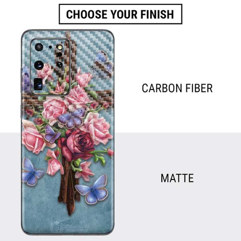 Brigid Ashwood Flower Cross Galaxy S20 Ultra 5G Skin