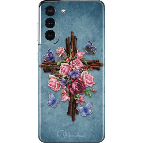 Brigid Ashwood Flower Cross Galaxy S21 5G Skin