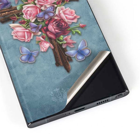 Brigid Ashwood Flower Cross Galaxy S22 Ultra Skin