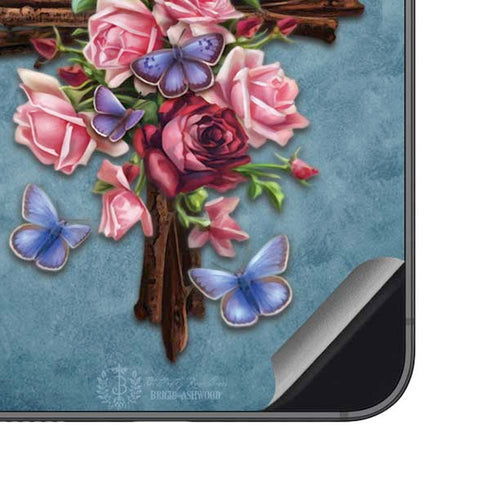 Flower Cross by Brigid Ashwood Galaxy S23 FE Skin