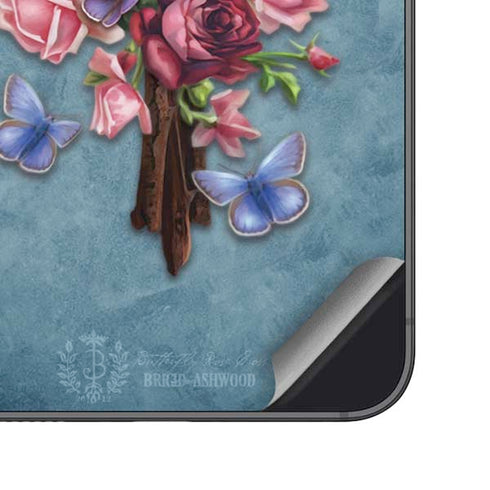 Brigid Ashwood Flower Cross Galaxy S23 Skin