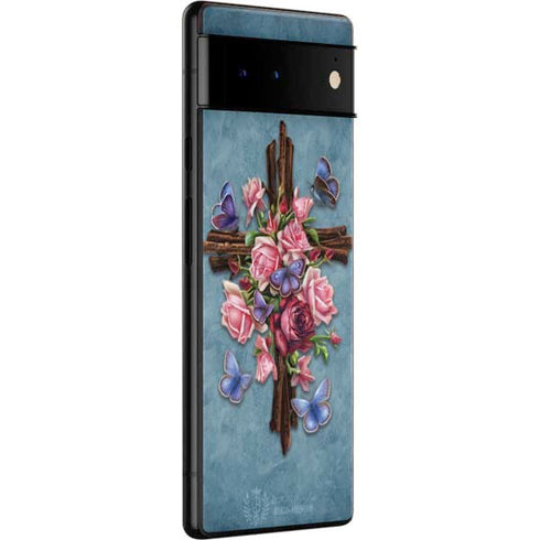 Brigid Ashwood Flower Cross Google Pixel 6 Skin