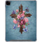 Brigid Ashwood Flower Cross iPad Pro 12.9in (2020) Clear Case