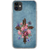 Flower Cross by Brigid Ashwood iPhone 11 Clear Case