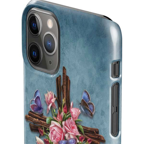 Brigid Ashwood Flower Cross iPhone 11 Pro Lite Case