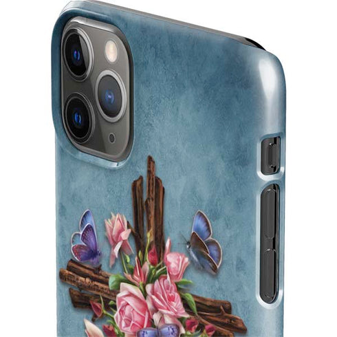 Brigid Ashwood Flower Cross iPhone 11 Pro Max Lite Case