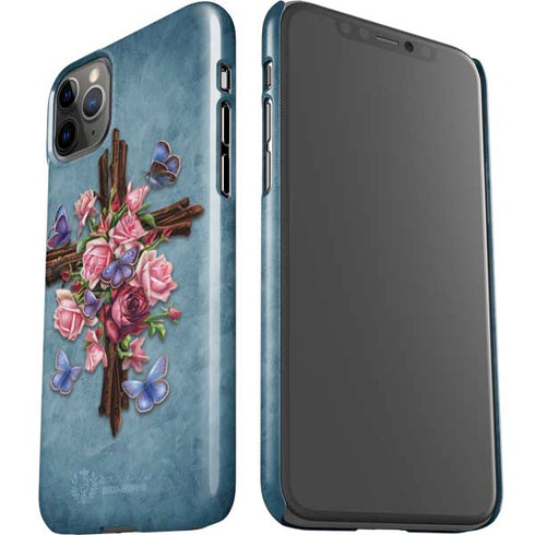Brigid Ashwood Flower Cross iPhone 11 Pro Max Lite Case