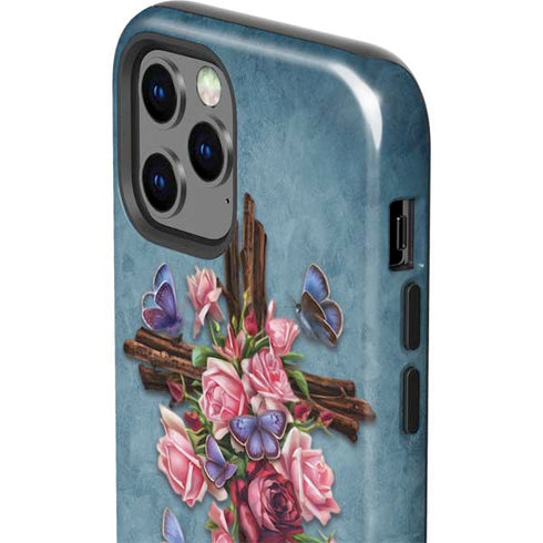 Brigid Ashwood Flower Cross iPhone 12 Pro Max Impact Case