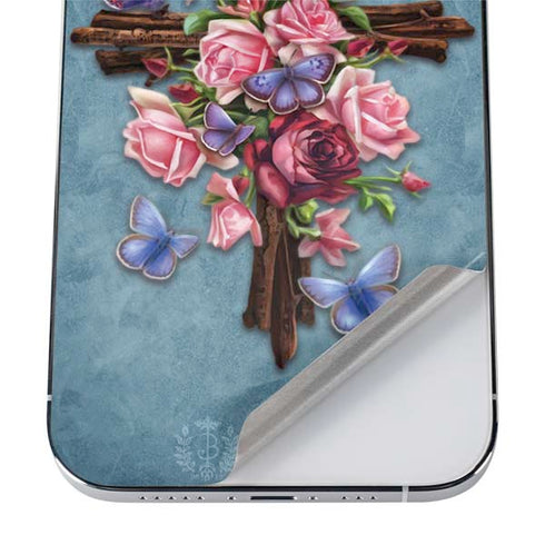 Brigid Ashwood Flower Cross iPhone 12 Pro Max Skin