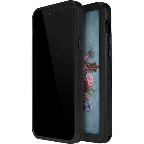 Brigid Ashwood Flower Cross iPhone 12 Pro Waterproof Case