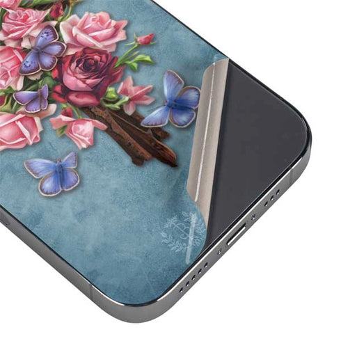 Brigid Ashwood Flower Cross iPhone 14 Pro Skin