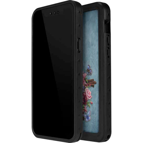 Flower Cross by Brigid Ashwood iPhone 15 Waterproof Case