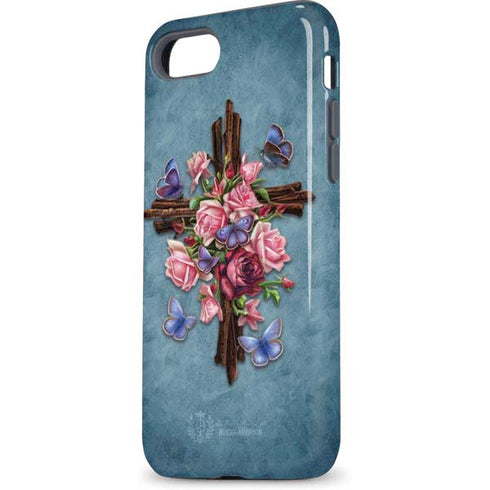 Brigid Ashwood Flower Cross iPhone 7 Pro Case