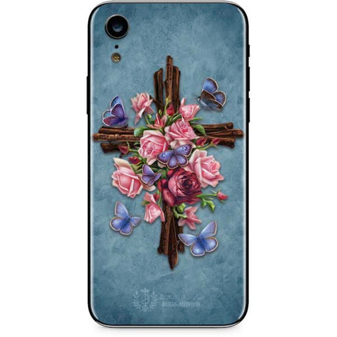Brigid Ashwood Flower Cross iPhone XR Skin