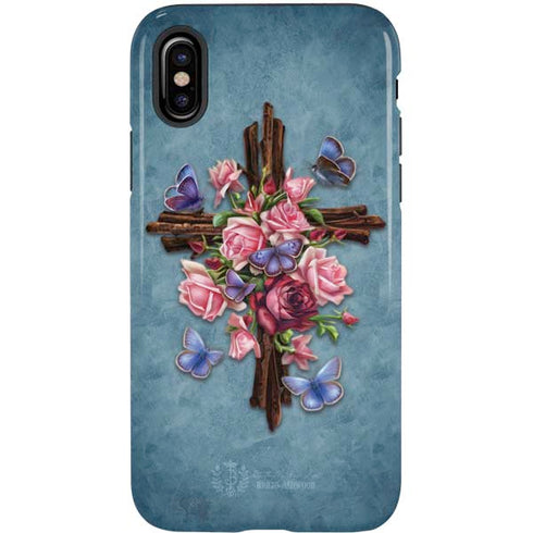Brigid Ashwood Flower Cross iPhone XS Pro Case