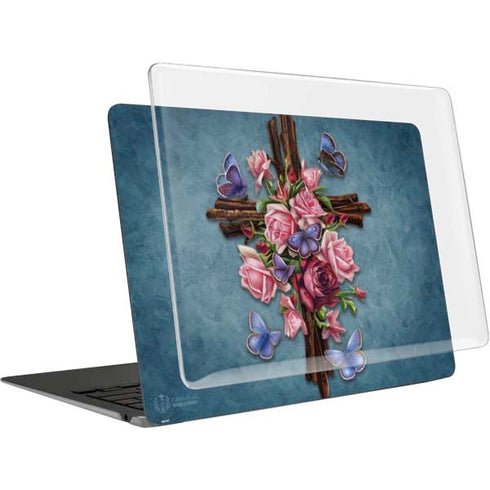 Flower Cross by Brigid Ashwood MacBook Air 15in (2023-2025) Case plus Skin
