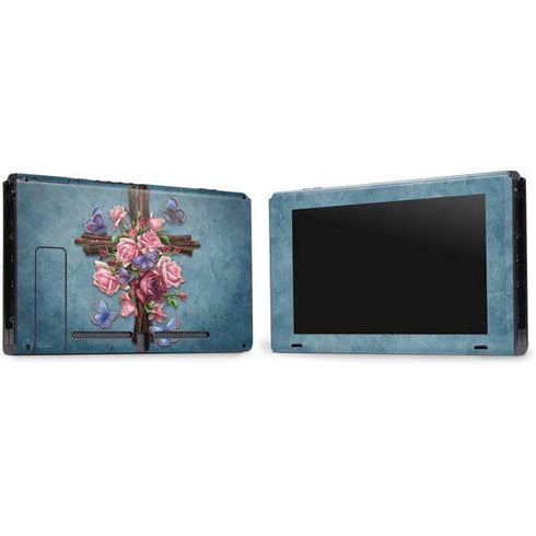 Brigid Ashwood Flower Cross Nintendo Switch Bundle Skin