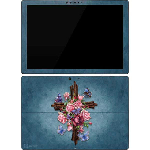 Brigid Ashwood Flower Cross Surface Pro 7 Skin