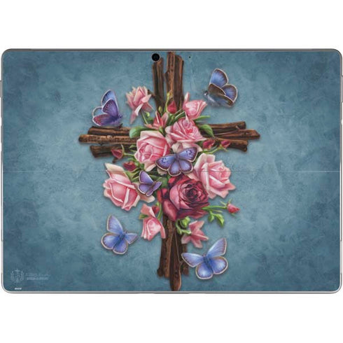 Brigid Ashwood Flower Cross Surface Pro 9 Skin