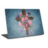 Brigid Ashwood Flower Cross Universal Laptop 18in (14.6 x 10.6in) Skin
