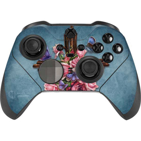 Brigid Ashwood Flower Cross Xbox Elite Wireless Controller Series 2 Skin