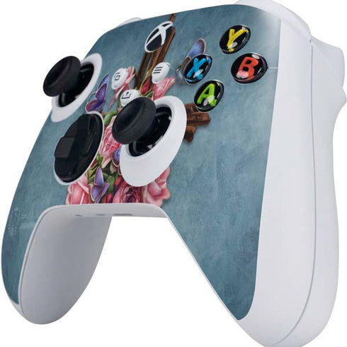 Brigid Ashwood Flower Cross Xbox Series S Controller Skin