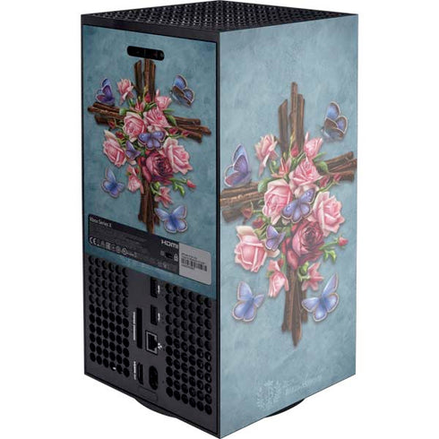 Brigid Ashwood Flower Cross Xbox Series X Console Skin
