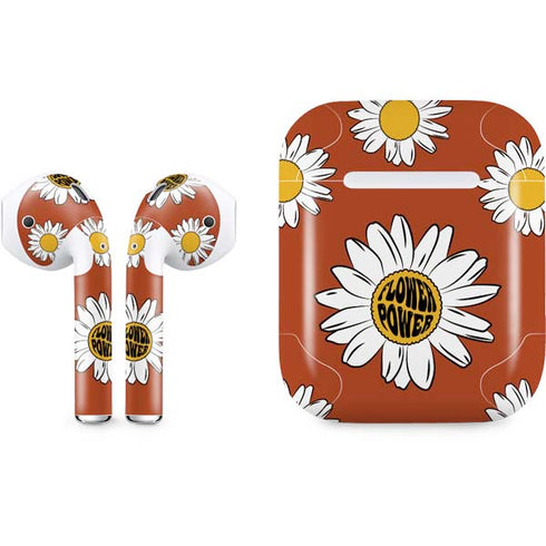 Flower Power Apple AirPods Skin