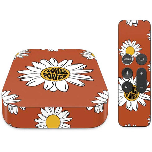 Flower Power Apple TV Skin