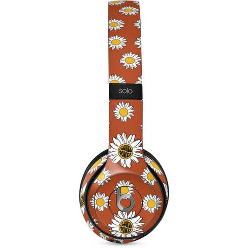 Flower Power Beats Solo 2 Wired Skin