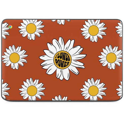 Flower Power HP Chromebook Skin