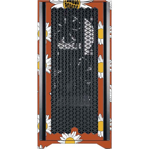 Flower Power Corsair 4000D Tempered Glass Mid-Tower ATX Case Skin