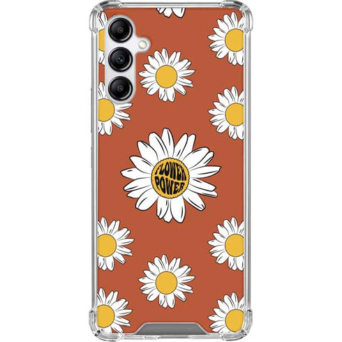 Flower Power Galaxy A15 5G Clear Case