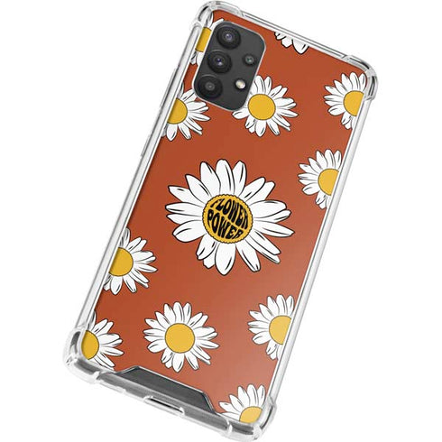 Flower Power Galaxy A32 5G Clear Case